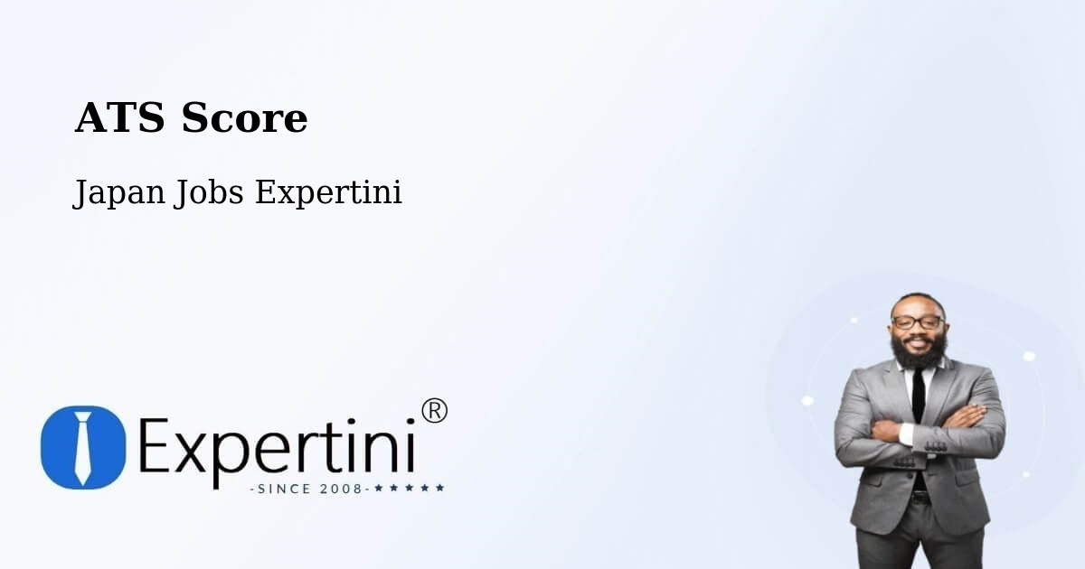 Resume ATS Score & Job Description Match Tool – Otofuke - Japan Jobs Expertini