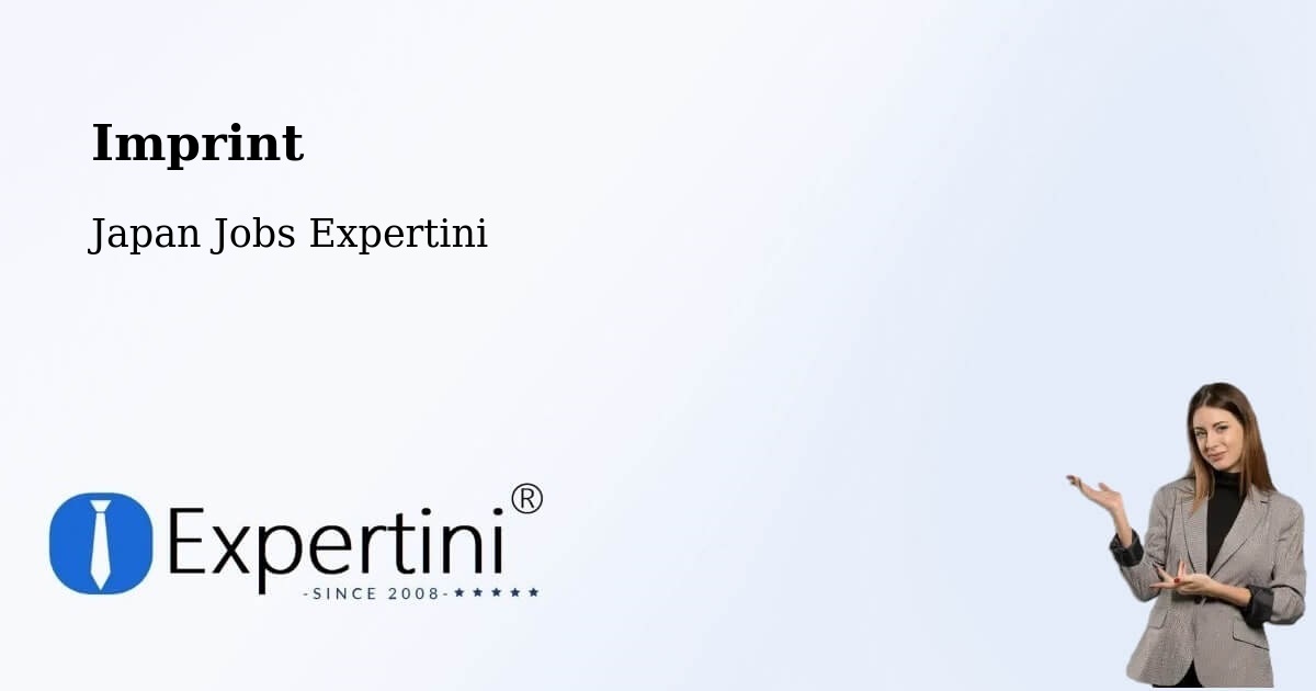Imprint – Otofuke - Japan Jobs Expertini