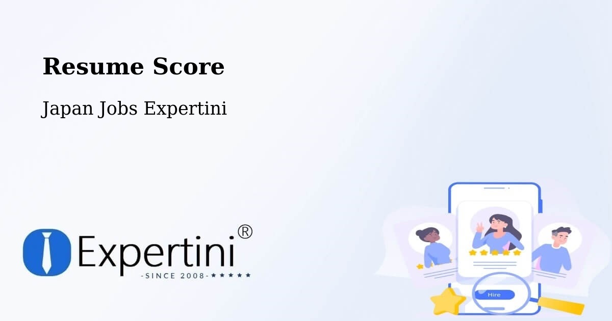 Resume Score & Job Description Match Tool – Otofuke - Japan Jobs Expertini